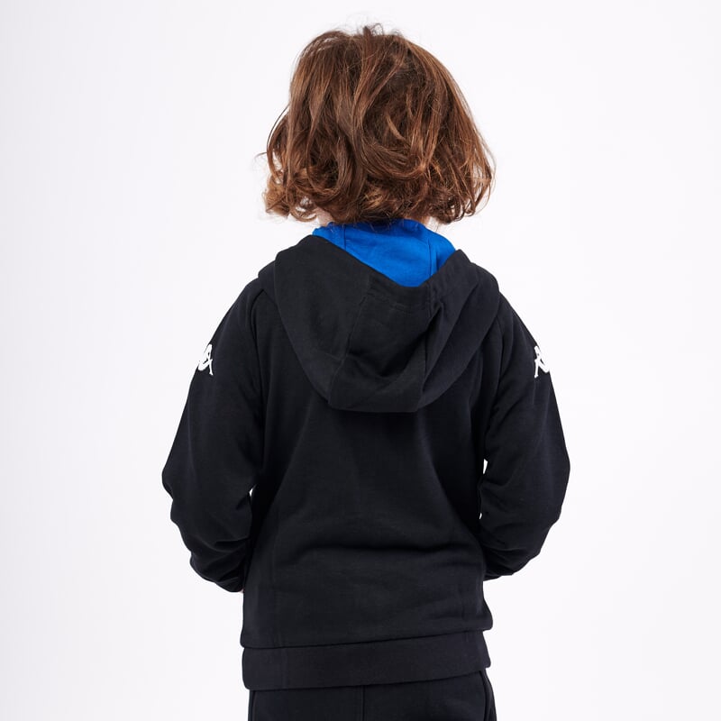 KAPPA4SOCCER DACCIOZI mikina JR černá/modrá