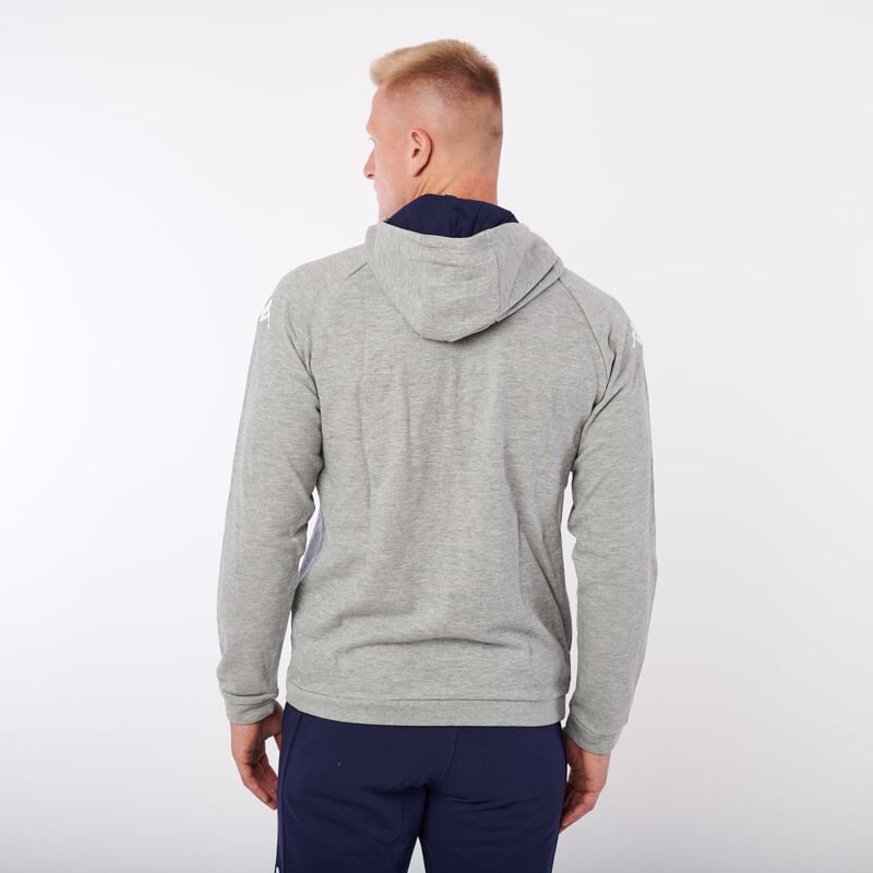 KAPPA4SOCCER DACCIOZI mikina šedá/tmavě modrá