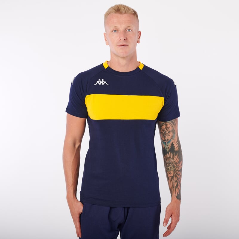 KAPPA4SOCCER DIAGO triko tmavě modrá/žlutá