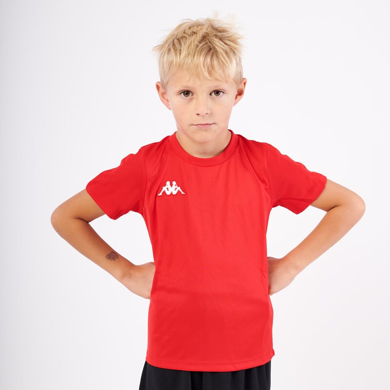 KAPPA4SOCCER ROVIGO SS triko JR červená