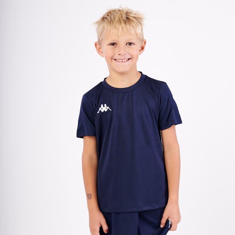 KAPPA4SOCCER ROVIGO SS triko JR tmavě modrá