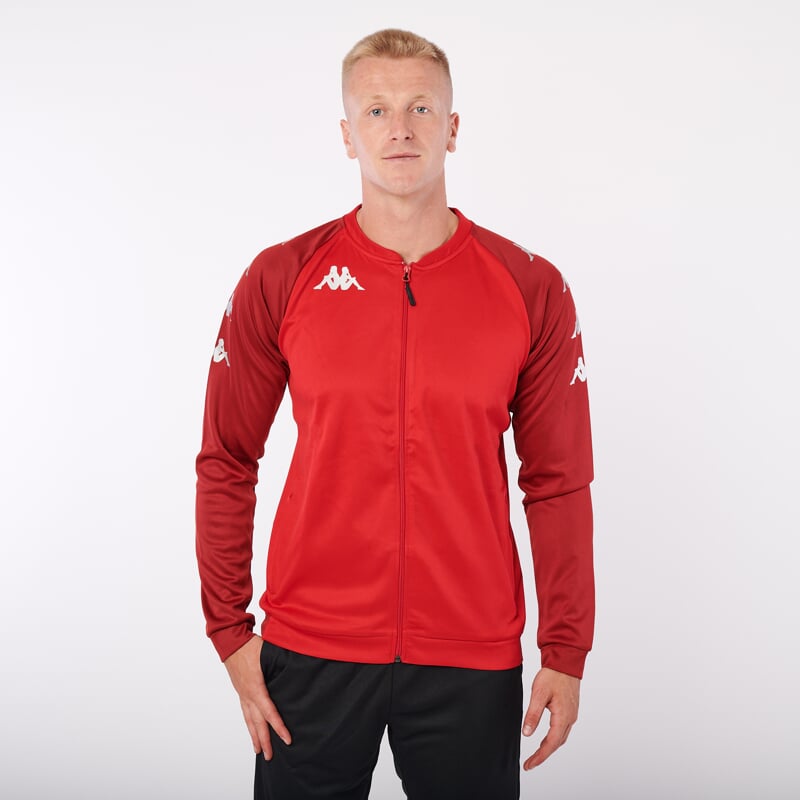 KAPPA4SOCCER VERONE bunda červená