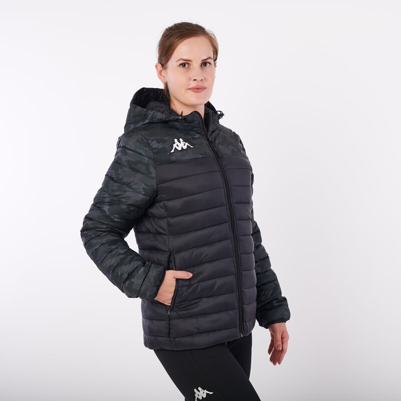 LAMEZIA bunda černá/camo