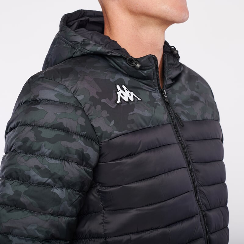 LAMEZIO bunda černá/camo