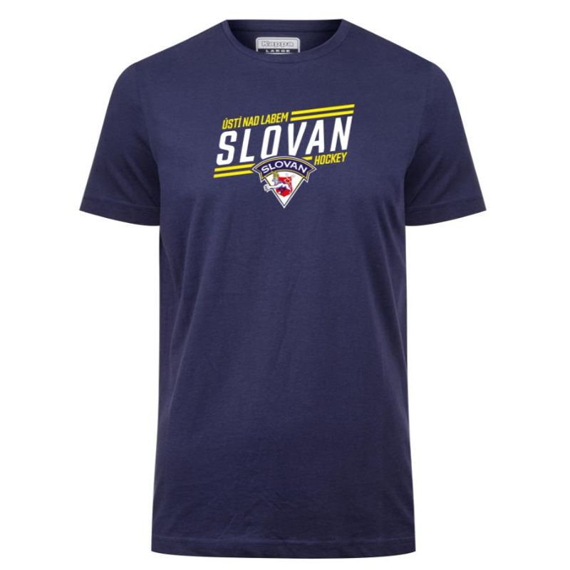 LOGO KAFERSCK HC SLOVAN ÚSTÍ tričko tmavě modrá