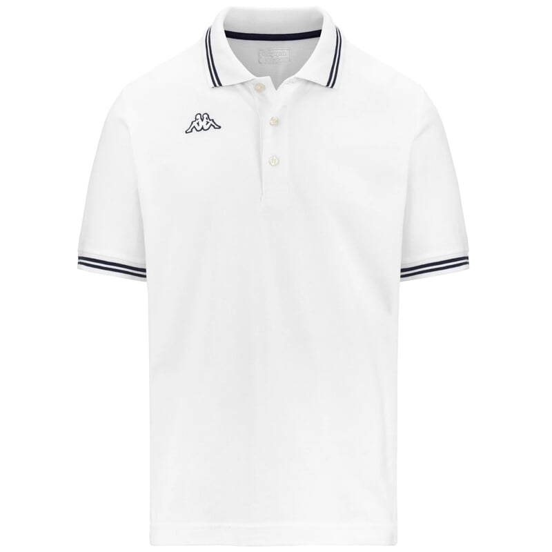 LOGO MALTAX 5 MSS polo bílá/tm.modrá