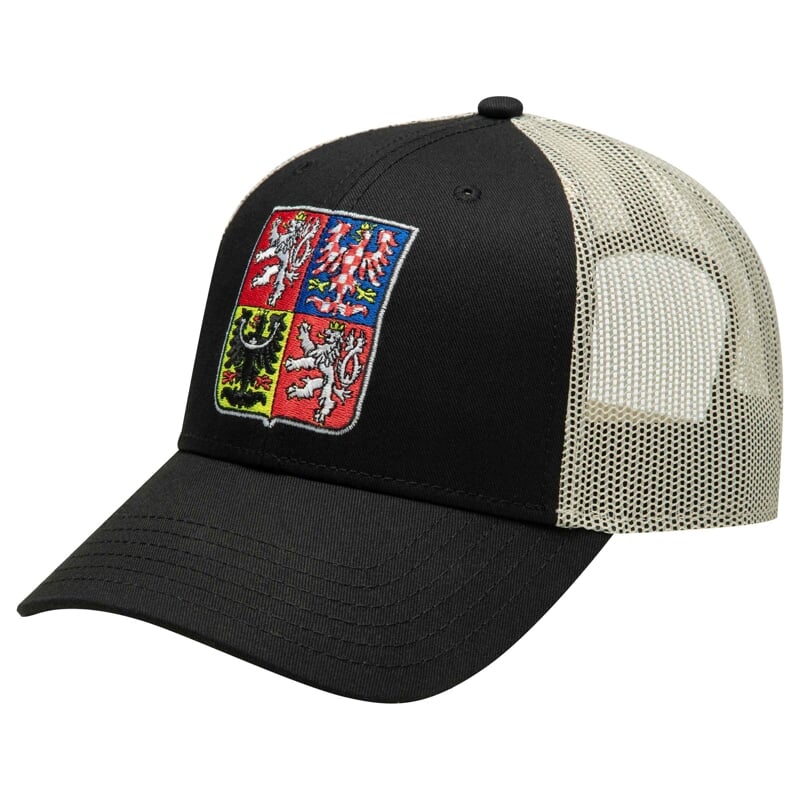 Pánská kšiltovka CZECH Trucker černá