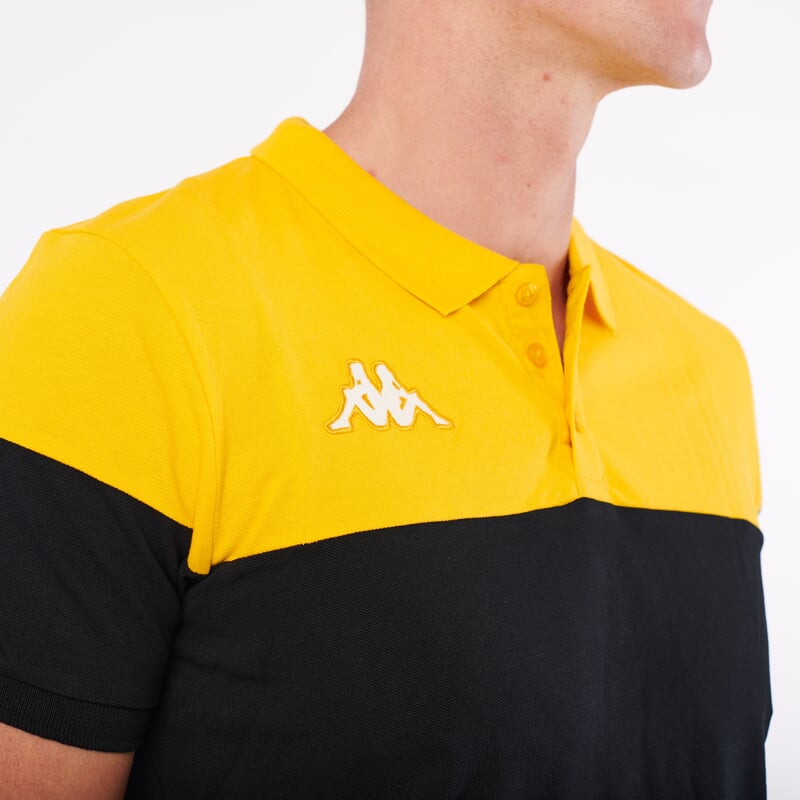 PIANETTI polo černá-žlutá