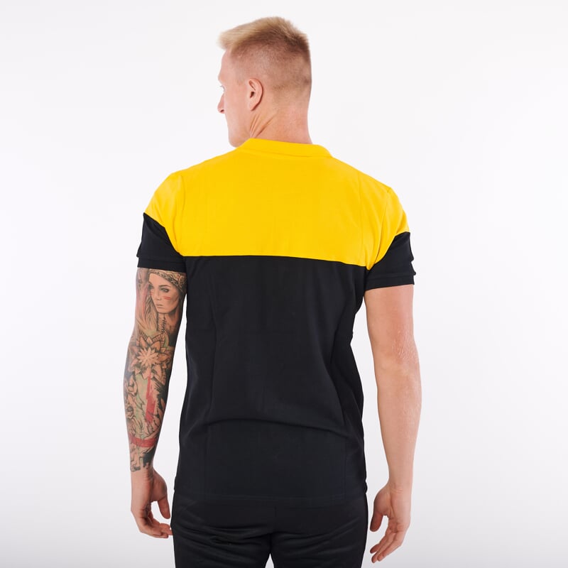 PIANETTI polo černá-žlutá