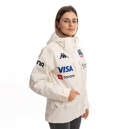 6CENTO 604F US bunda kokosově bílá
