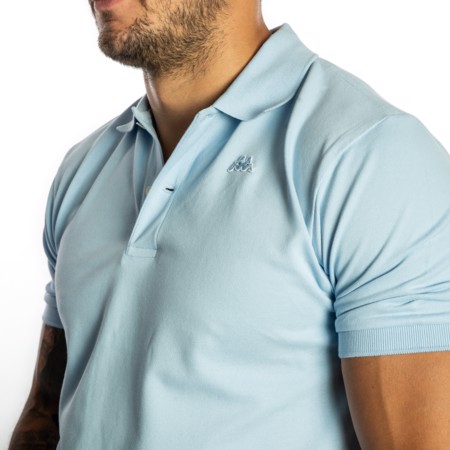 AARAU polo světle modrá