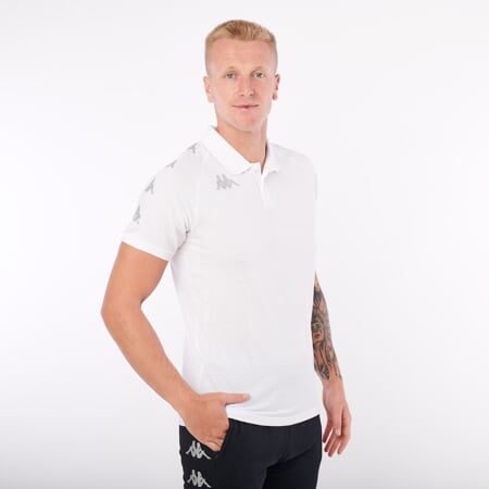 KAPPA4SOCCER CALDES polokošile bílá