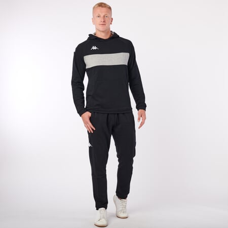 KAPPA4SOCCER DACCIO mikina černá/šedá