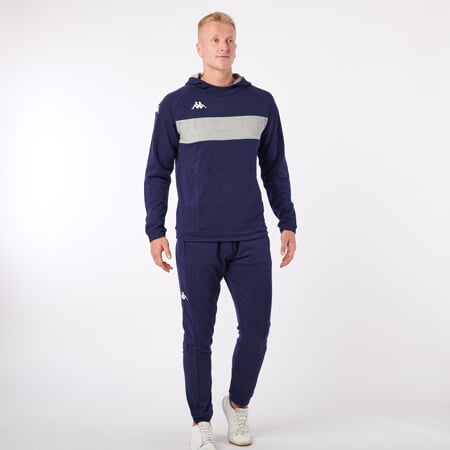 KAPPA4SOCCER DACCIO mikina tmavě modrá/šedá