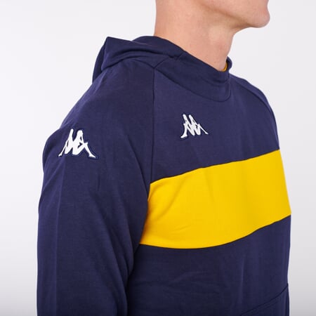 KAPPA4SOCCER DACCIO mikina tmavě modrá/žlutá