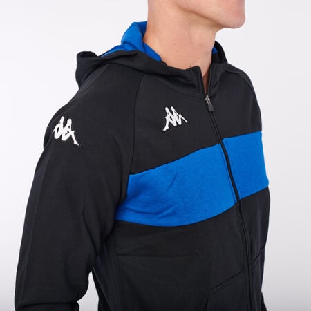 KAPPA4SOCCER DACCIOZI mikina černá/modrá