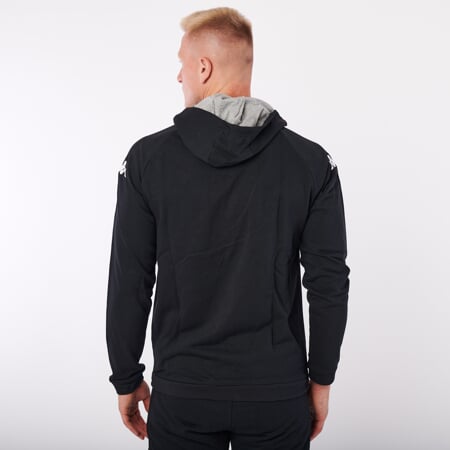 KAPPA4SOCCER DACCIOZI mikina černá/šedá