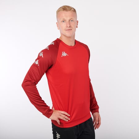 KAPPA4SOCCER PARME mikina červená
