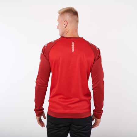 KAPPA4SOCCER PARME mikina červená