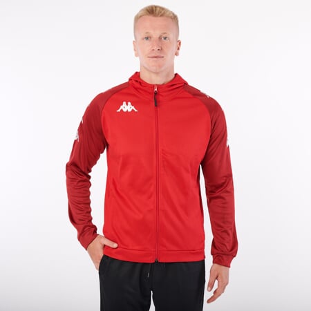 KAPPA4SOCCER TORTONA mikina červená