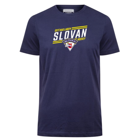 LOGO KAFERSCK HC SLOVAN ÚSTÍ tričko Jr tmavě modrá