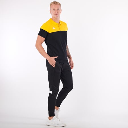 PIANETTI polo černá-žlutá