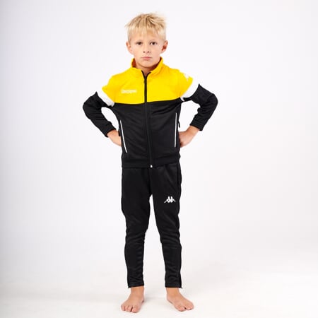 VACONE mikina Jr černá/žlutá